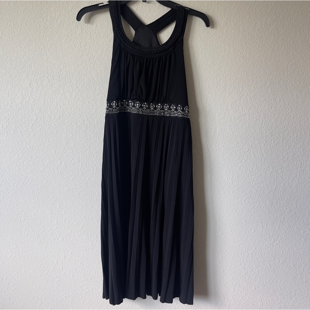Speechless Black Beaded Waist Maxi Dress | Size 20.5 Juniors | Plus Size Junior
